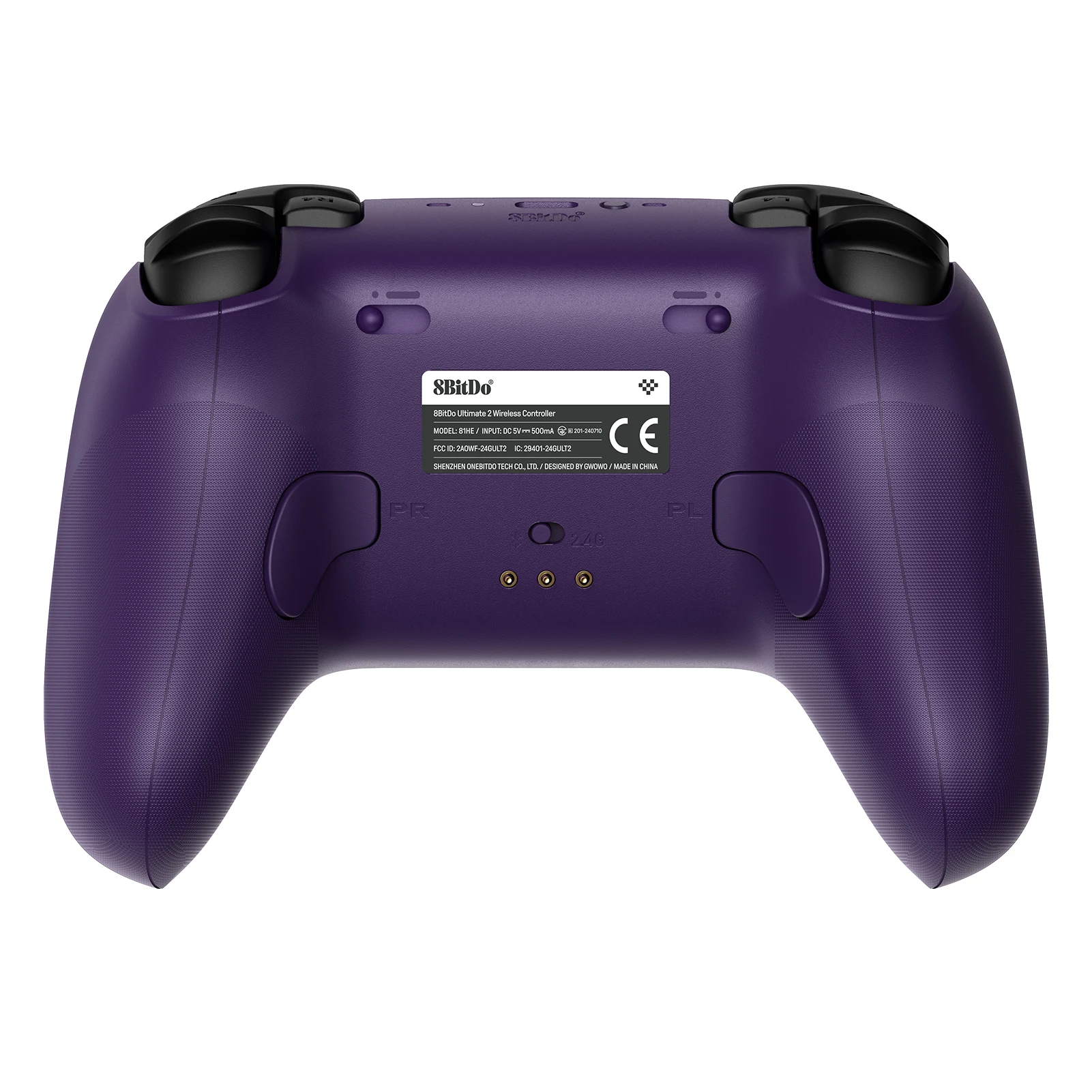 8BitDo Ultimate 2 Беспроводной игровой контроллер 2,4G с зарядной док-станцией Bluetooth-адаптер для ПК Windows 10/11 Android Геймпад