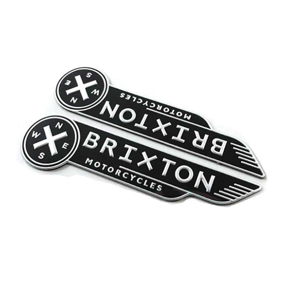 For Brixton Felsberg 125 250 125XC Retro Motorcycle Fuel Tank Signage Emblem Badge 3D Decal Sticker