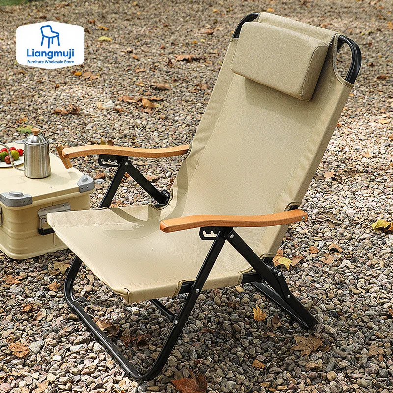 Viaje Picnic Sillas De Playa Playa Pesca al aire libre Campamento Sillas De Playa Tumbona plegable Silla De Playa muebles De exterior ZSHW