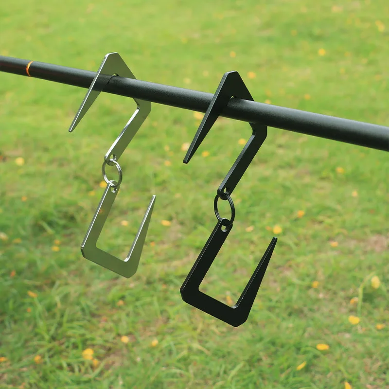Household garden outdoor S-shaped simple stainless steel metal hook