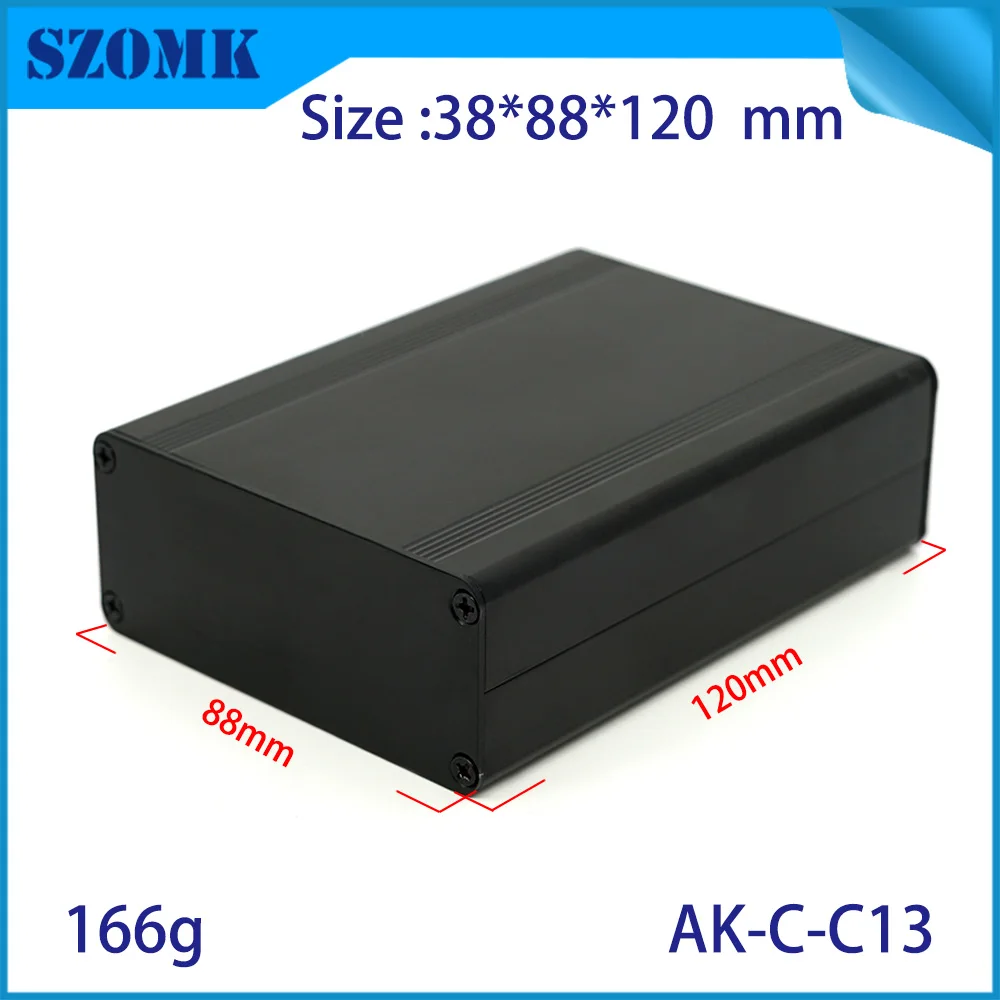 4Pcs/lot distribution box aluminum profile enclosure aluminium aluminium box electronic 38x88x110 mm