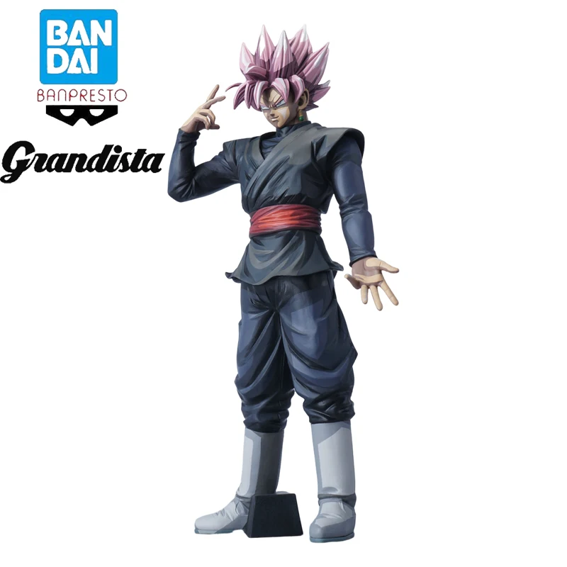 

Original Bandai Banpresto Grandista Dragon Ball Goku Black Zamasu Action Figure Anime Manga Dimensions Collection Doll Toy