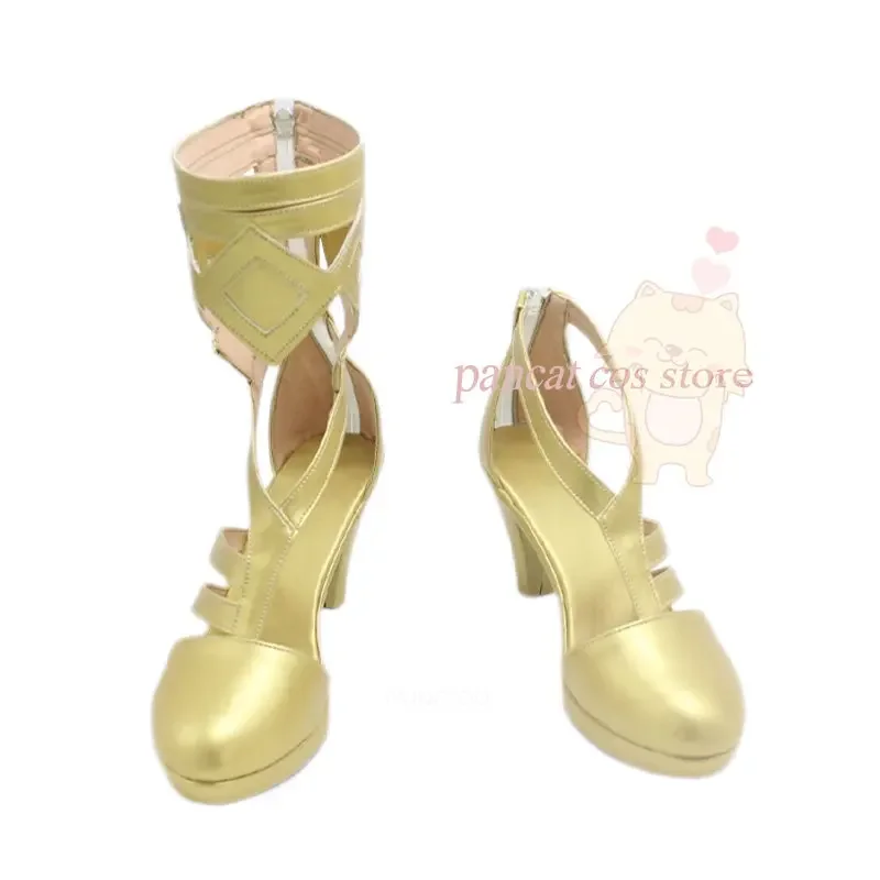 

Anime Genshinimpact Layla Cosplay Shoes Halloween Long Boots Shoes Comic Cosplay Costume Prop Anime Cosplay Shoes Carnival Cos