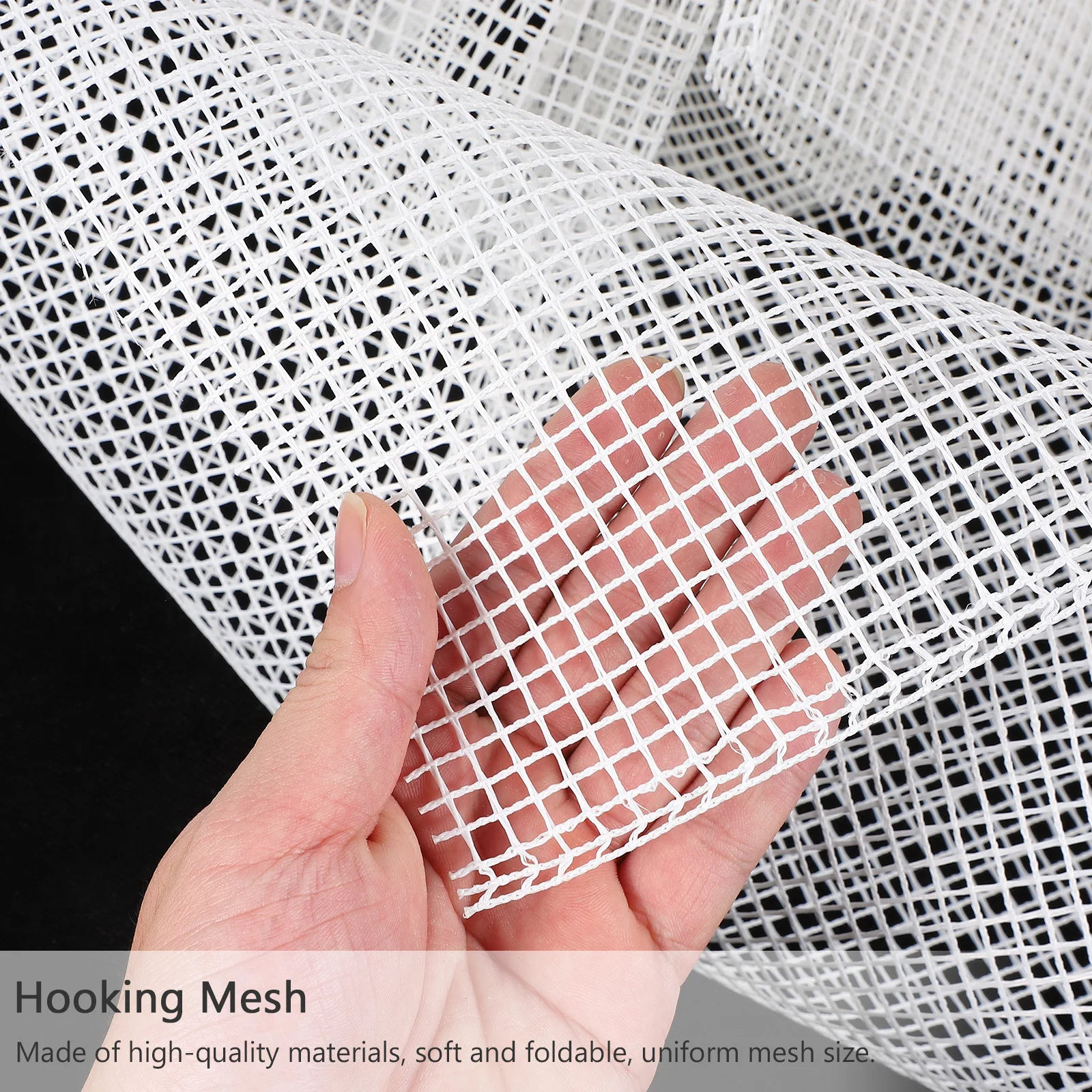 

White Latch Blank Latch Hook Canvas Canvas Mesh For Diy Rug Making Blank Backing Material Craft Supplies Tapestry Handmade Tool