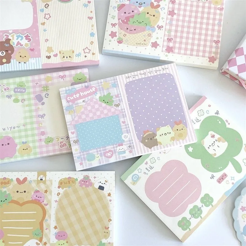 

Милый мультяшный декор для девочек, липкая заметка, подарок