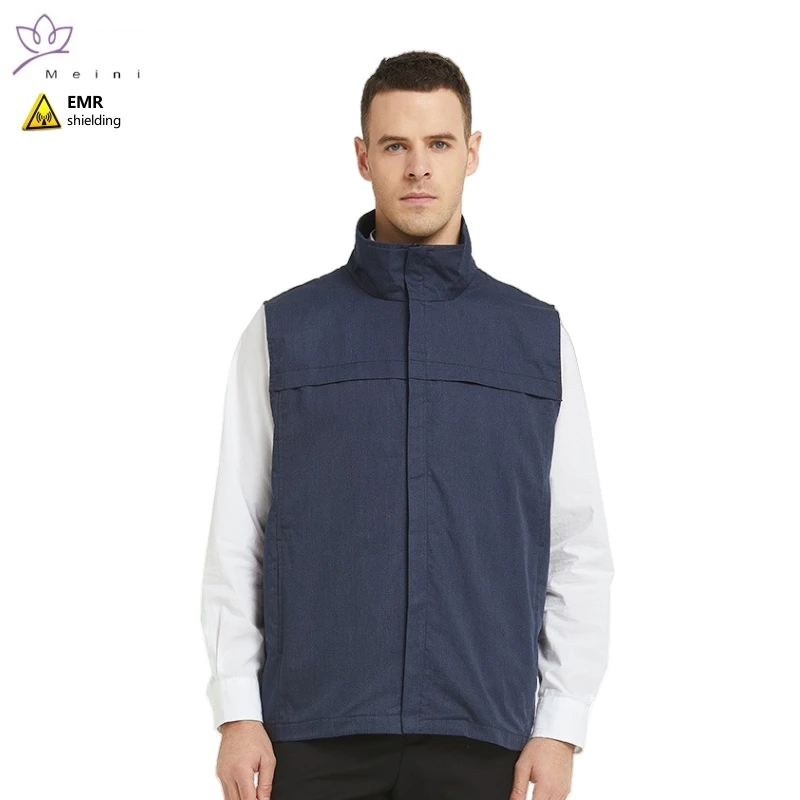 

Authentic radiation protection metal fiber vest intelligent monitoring room, phone Electromagnetic radiation shielding vest