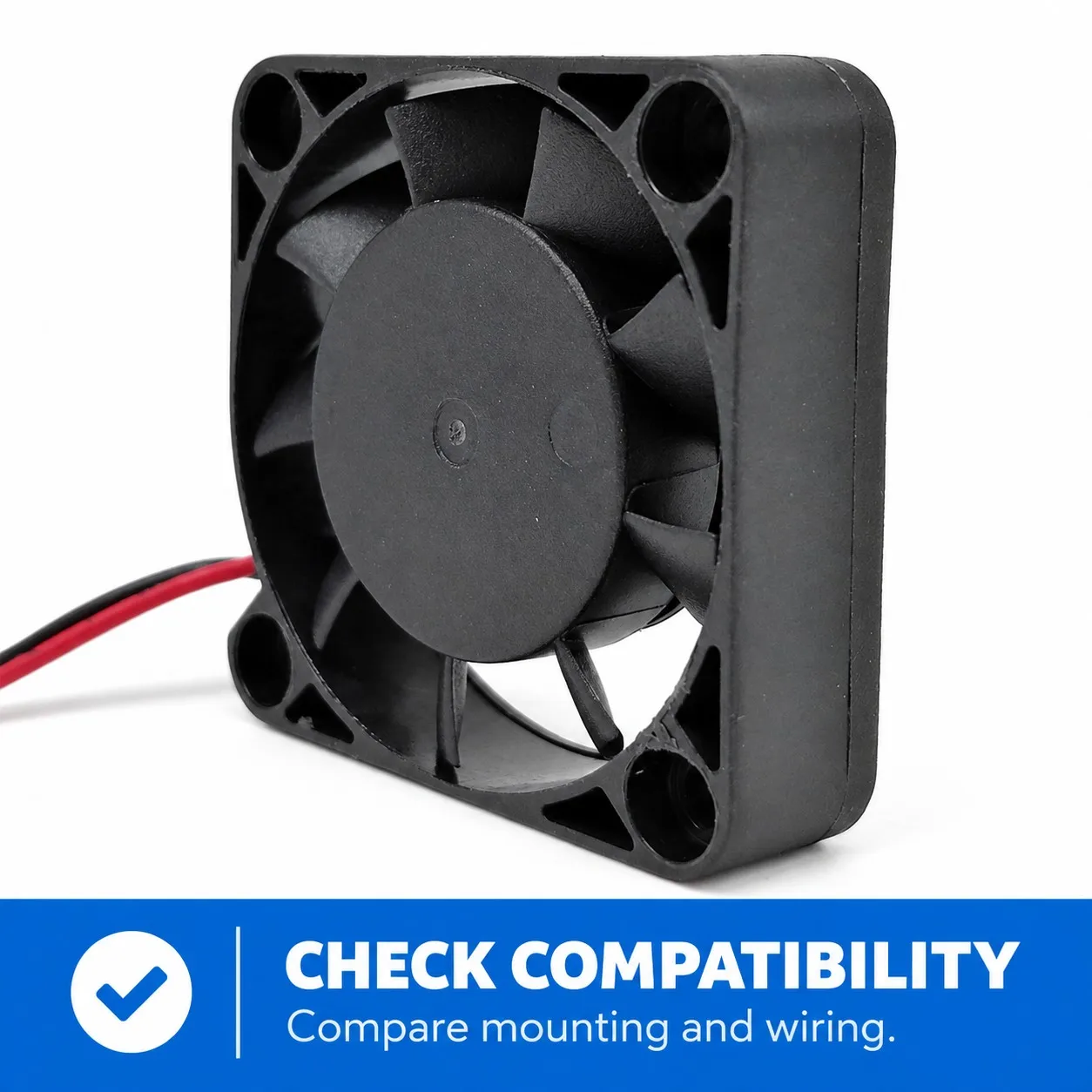 Cooling Fan 40x40x10mm 4010 14V, 0.14A, for 3D Printers & CPU Cooling
