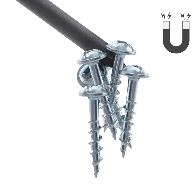 Brocas de destornillador eléctricas magnéticas, vástago hexagonal de 100 pulgadas, herramientas manuales, U50, 12 piezas, 50-1/4mm, S2
