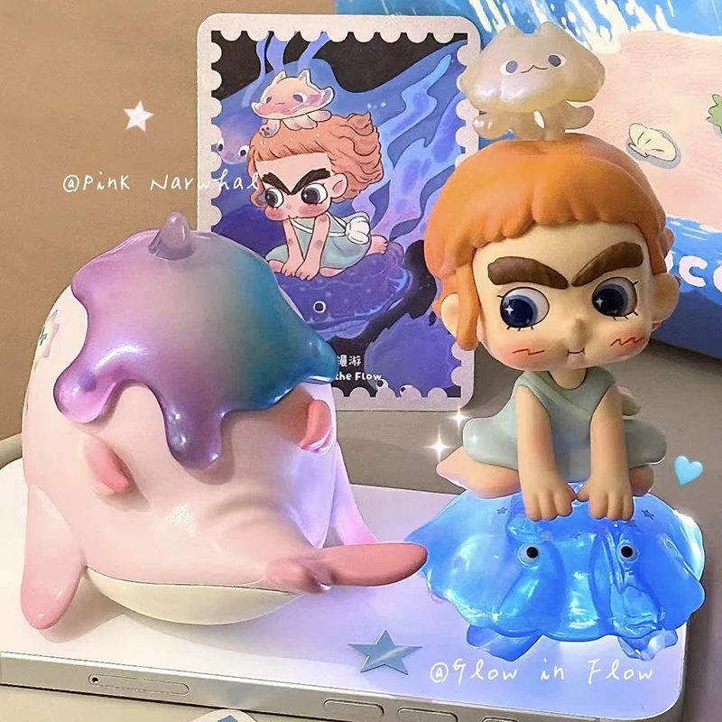 

52TOYS CiCiLu Ocean Messenger Series Blind Box Guess Bag Original Toys Doll Cute Anime Figure Ornaments Gift