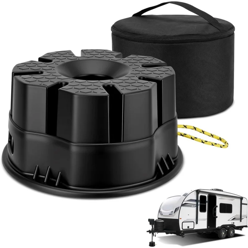 RV Trailer Jack Block With Bag 6