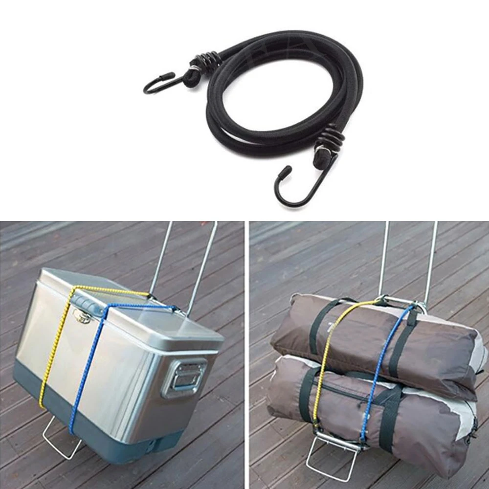 Bicycle Electric Vehicle Riding Equipment Luggage Fixed Straps Motorcycle Luggage Strap Rope Cargo Elastic Rubber Strapping Tie