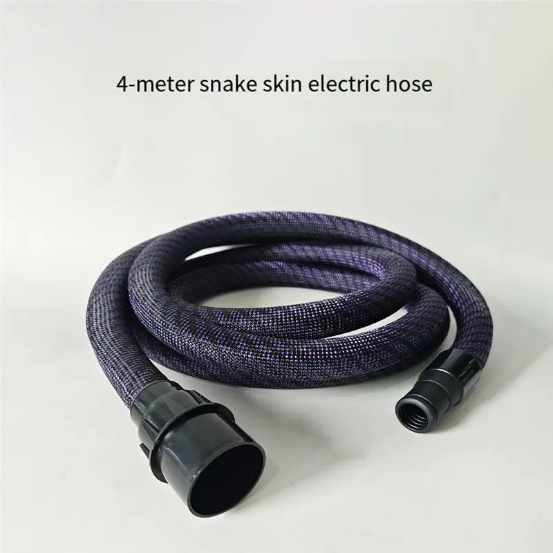 B62B-Vacuum Cleaner Universal Hose-For Festool, Fit For Mirka Dust Collector Compatible-Nylon Snake Skin Design, Length Of 4 Met