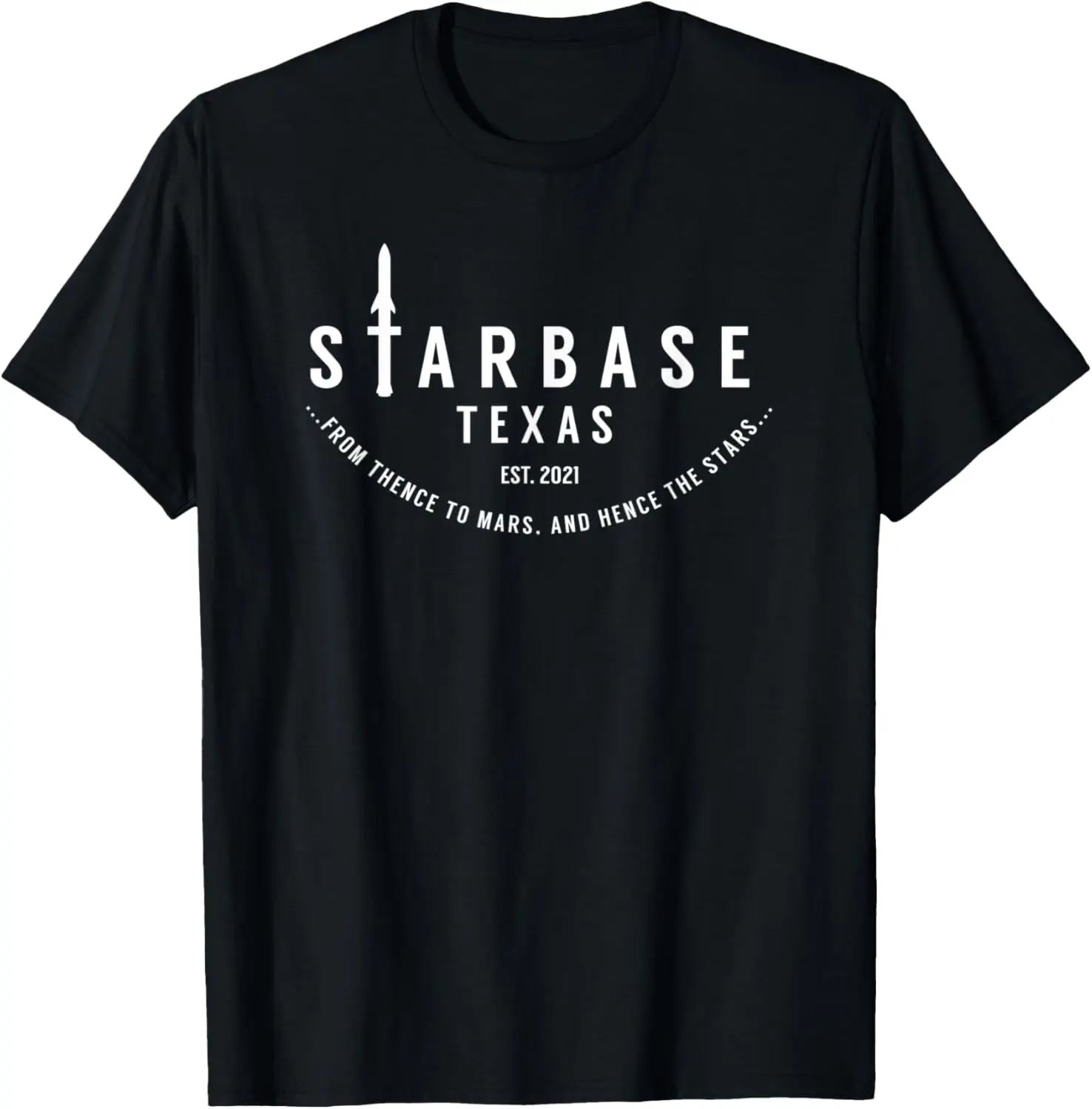 

Футболка Starbase Texas Motto: Mars to the Stars