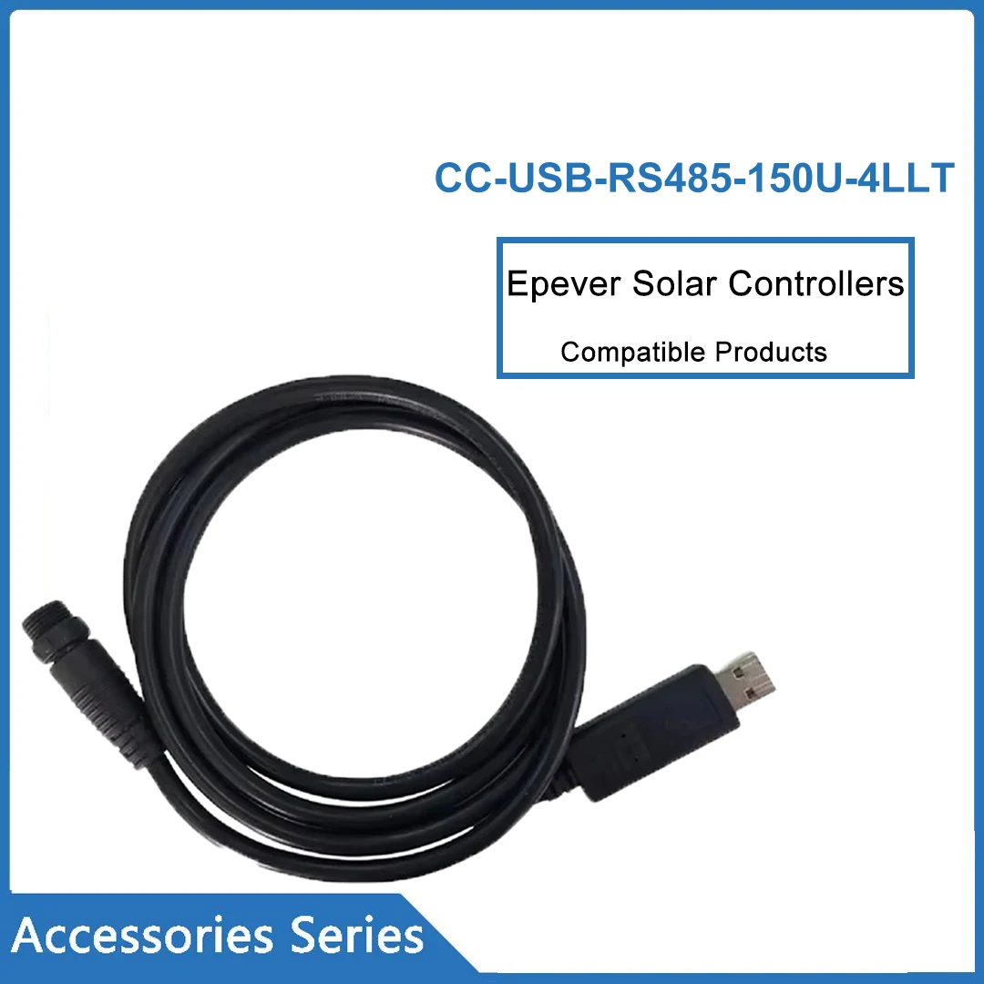 CC-USB-RS485-150U-4LLT PC Communication Cable Applies For EPEVER Tracer-BP And Tracer-BPL Solar Controller Waterproof Design