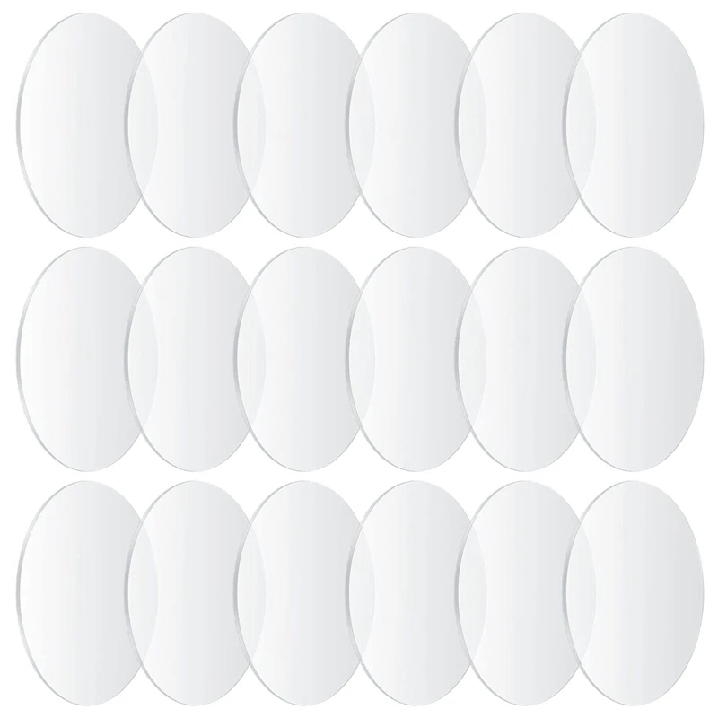 

Clear Round Acrylic Sheets, 4 Inch Acrylic Circle Discs Boards Blanks Sheets Signs for Picture Frame,Painting,DIY Crafts