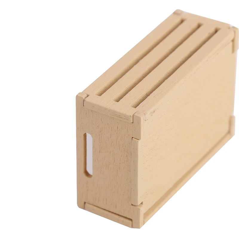 3pcs Dollhouse Miniature Mini Wooden Fruit Frame For 1:12 Dollhouse