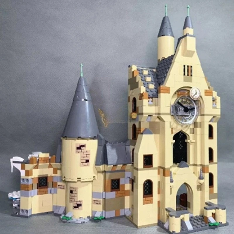 Ritterbus Quidditch-Wettkampf-Zimmer-Modell Baustein-Set Anime-Buch-Spielzeug für Geburtstagsgeschenke