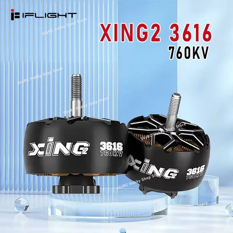 iFlight XING2 3616 Brushless Cinelifter Motor, 760KV,5mm Shaft, High Power Performance,Professional RC FPV Replacement Accessory