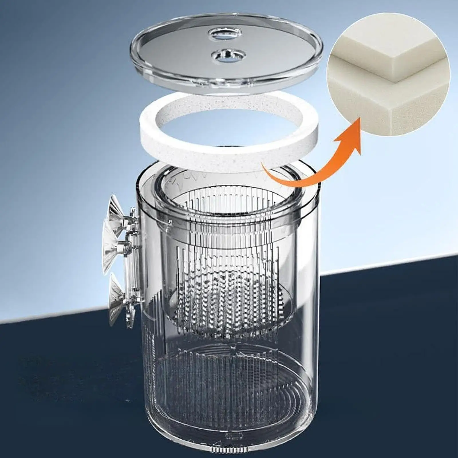 Aquarium Breeder Box Separator Fish Isolation Box for Shrimp Betta Clownfish