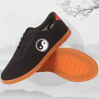 Martial Arts Shoes Unisex Adult Exercise Chinese Traditional Beijing Tai Chi Kung Fu Team Performance Match Men Women Sneakers