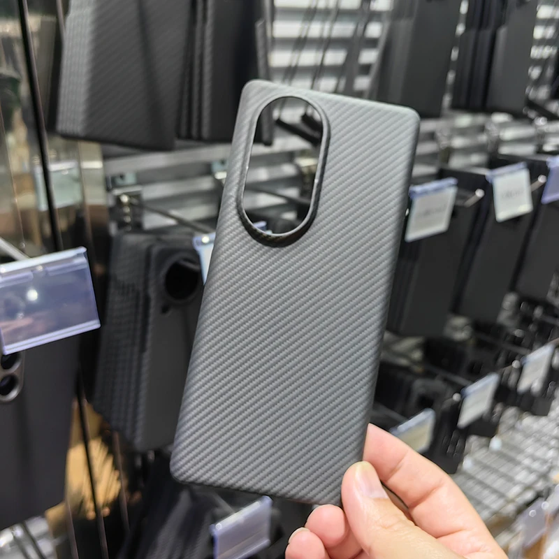 Case for Oppo Reno 10 Pro Plus Pro+ Real Carbon Fiber Aramid Anti-explosion Mobile Phone Protective Cases Cover Protection Shell