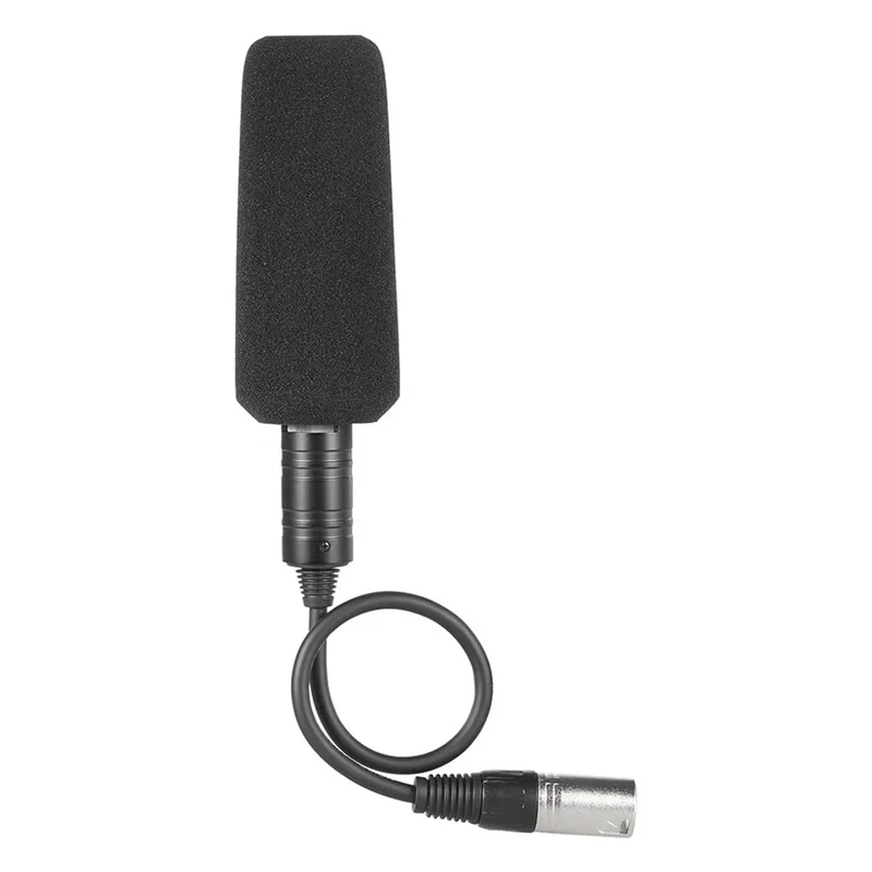 Video Recording Interview Photography Stereo Condenser Microphone Forsony Panosonic Camcorders-XLR Interface-AT20