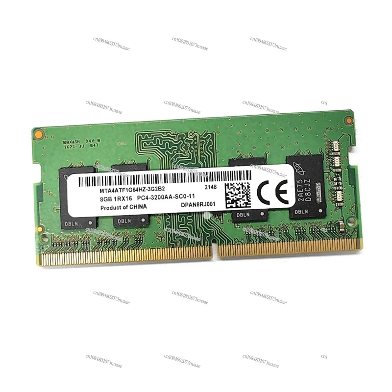 

DDR4 8GB 3200Mhz SODIMM RAM Memory 260 Pin Laptop RAM PC4 25600 1 2V Replacement