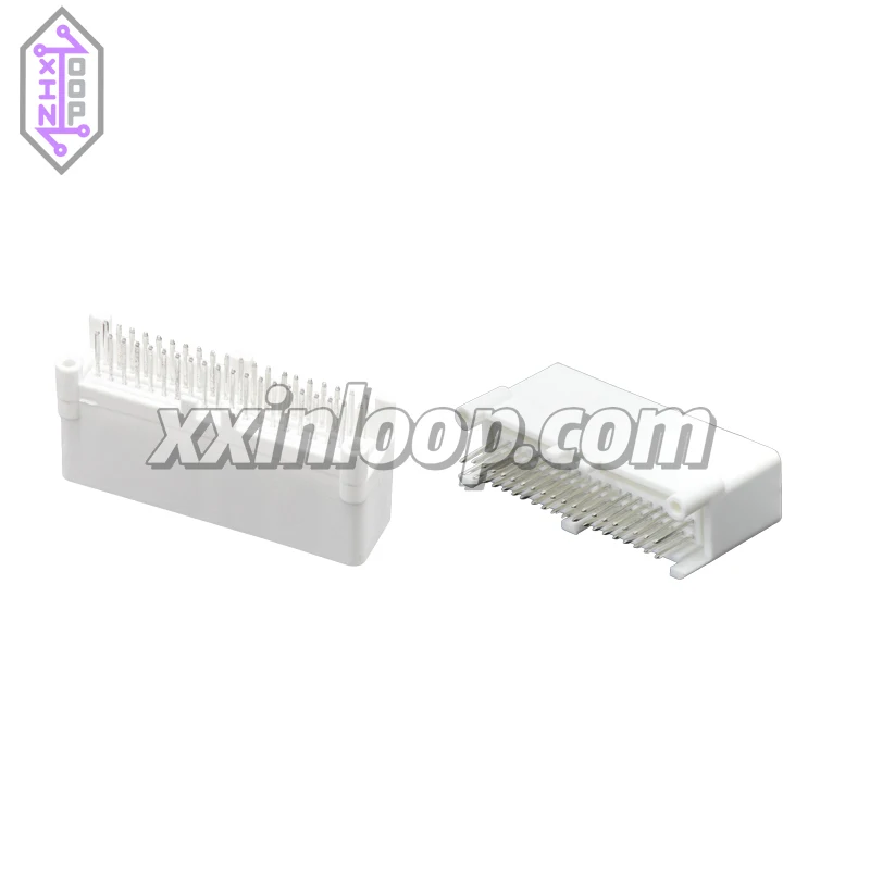 

1376113-1 разъем, корпус разъема, штекер, 40 положений, 2 ряда, шаг 2,2 мм, вертикальный провод к плате, сквозное отверстие, дизайн припоя