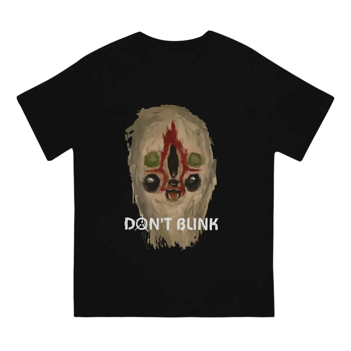 Don't Blink T-Shirts for Men SCP Casual 100% Cotton Tee Shirt O Neck Short Sleeve T Shirts 4XL 5XL Clothes