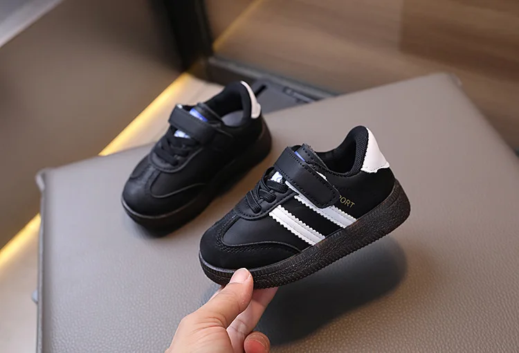 Kindersneaker für Babys, Jungen Sportschuhe, Kleinkinder Babyschuhe mit weicher Sohle, Erste Schritte Schuhe für Mädchen, Freizeitschuhe mit Klettverschluss, Outdoor-Schuhe, Neu – Detail 8