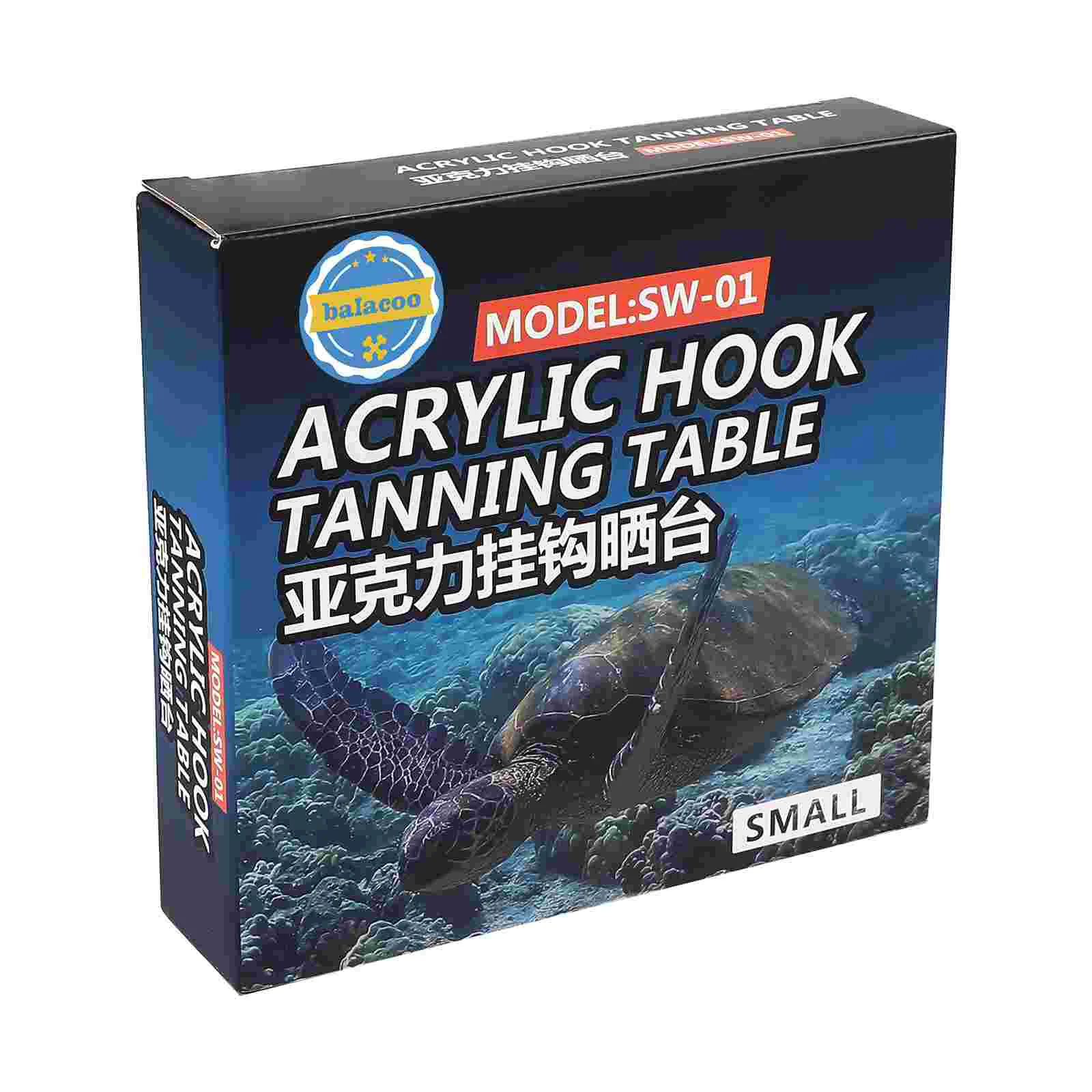 Aquarium Turtle Basking Platform Terrace Sea ​​turtle Tortoise Transparent Hanging