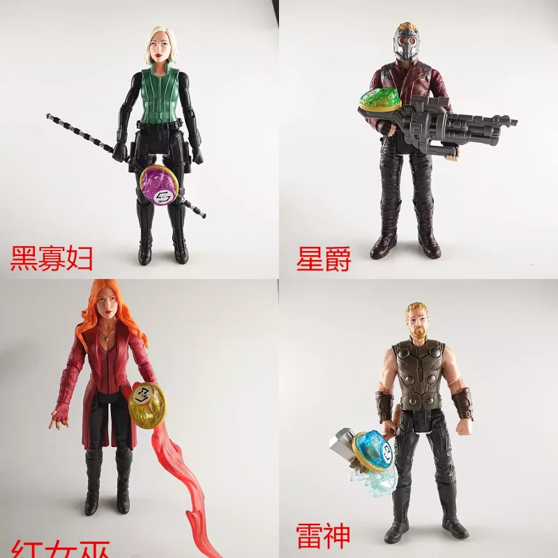 

In Stock Hasbro Avengers Infinity War Action Figure 6-Inch Scarlet Witch Spider Man Statue Creative Ornament Fans Birthday Gift