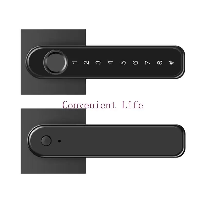 L1EE قفل باب الدخول قفل باب لوحة المفاتيح لث/ل ث/س BT قفل ببصمة الإصبع كلمة المرور/fo #1