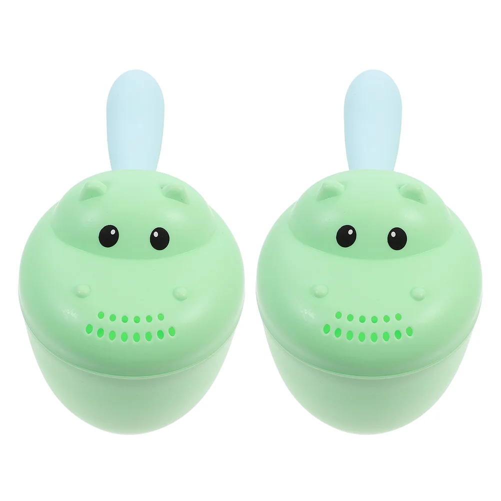 2 قطعة كوب شطف حمام الطفل مريح الشامبو شطف غسل الشعر إبريق لحديثي الولادة الصغار دش اكسسوارات الاستحمام القدح #6