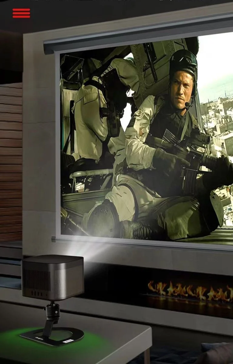 Desktop Video Projector Stand Holder Aluminum Beamer Fixation Tripod Mount Projector Tray Support Beam Base Bracket for Xgimi