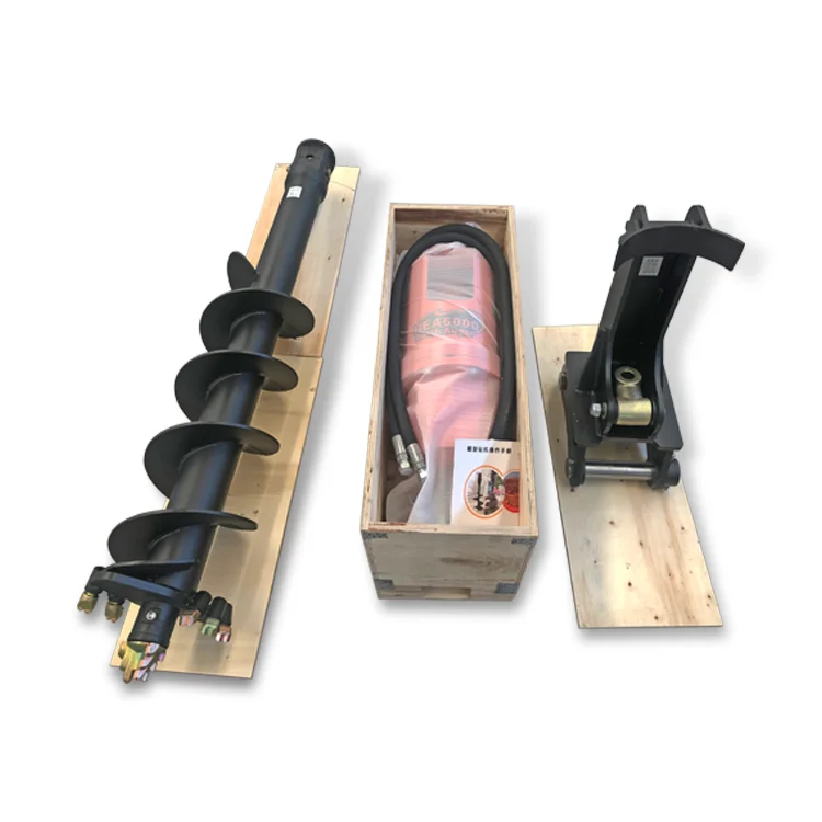 

Hydraulic Auger Drive Bulldozer Hole Digger Micro Slip Steering Auger Accessories Tractor Crane Backhoe Drill