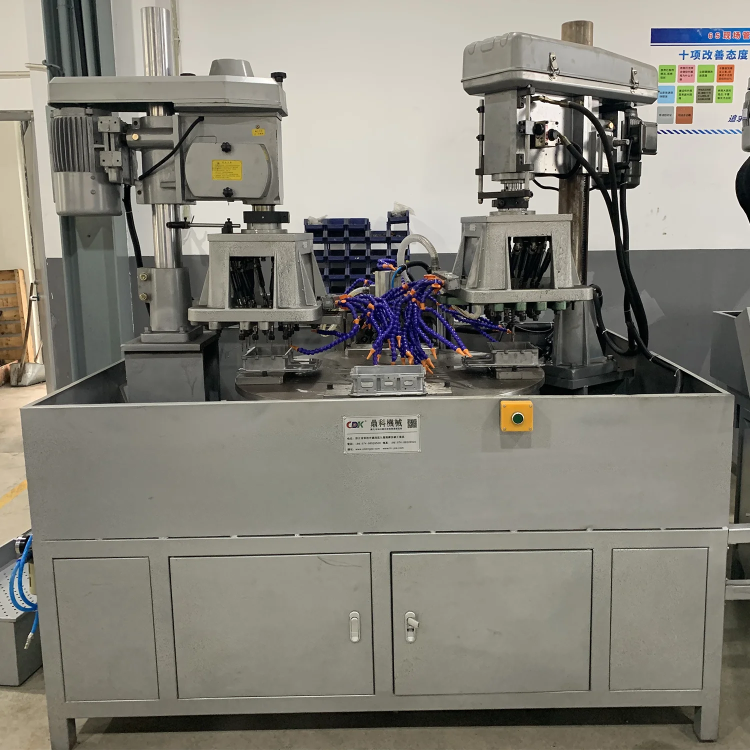 

Factory Wholesale Gear Tapping Machine Pitch Gear AB Hanging Wheel British American Automatic Multi-axis Tapping Machine