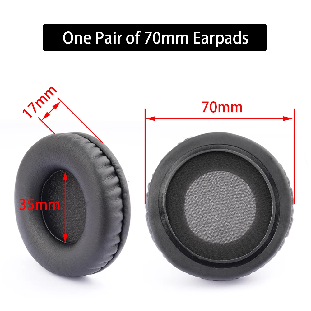 Almohadillas para los oídos 90mm Universal 100mm 85mm para auriculares 100mm Audio Technica 70mm almohadillas 75mm 45mm
