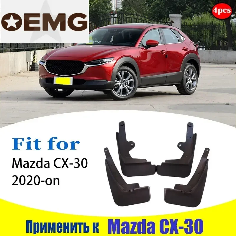 Для Mazda CX-30 CX30 брызговики, брызговики, брызговики, брызговики, автомобильные аксессуары, atuo styline, передняя задняя 4 шт.