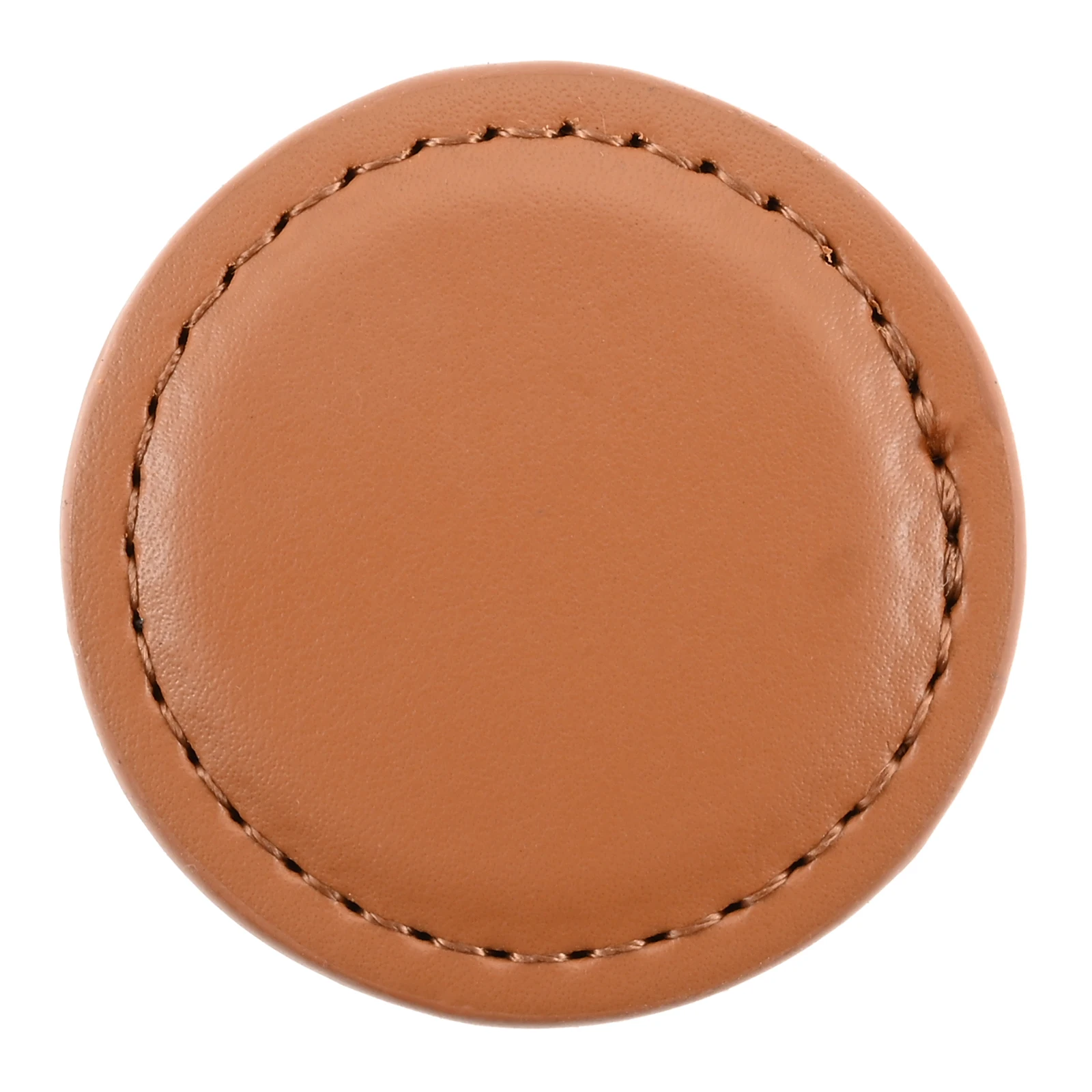 Golf Ball Marker Flat Magnetic Position Marker For Golf Ball Artificial Leather For Golf Course Competition Golfers Gifts 4x4cm