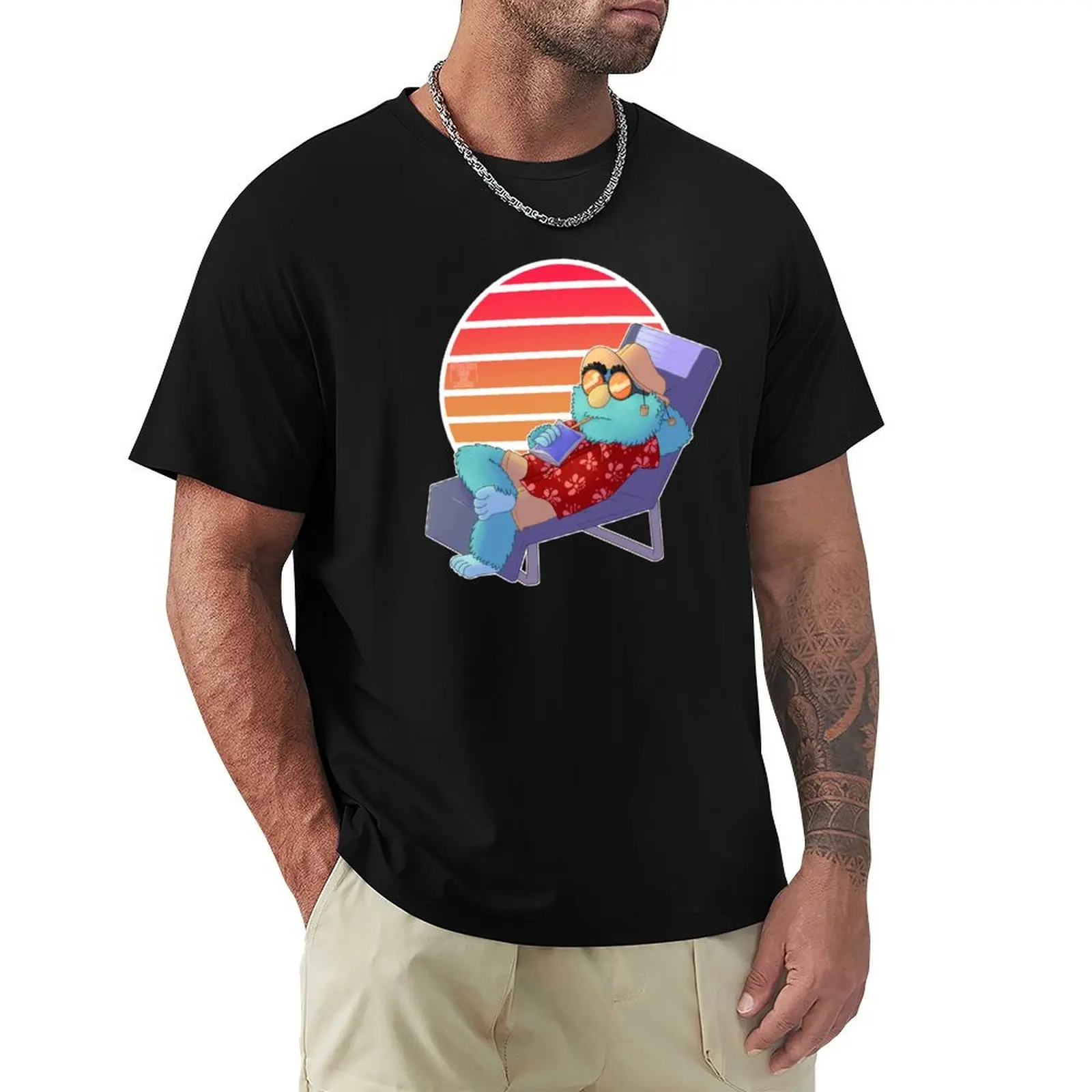 Chill Professor T-Shirt Big and Tall Casual T-Shirt