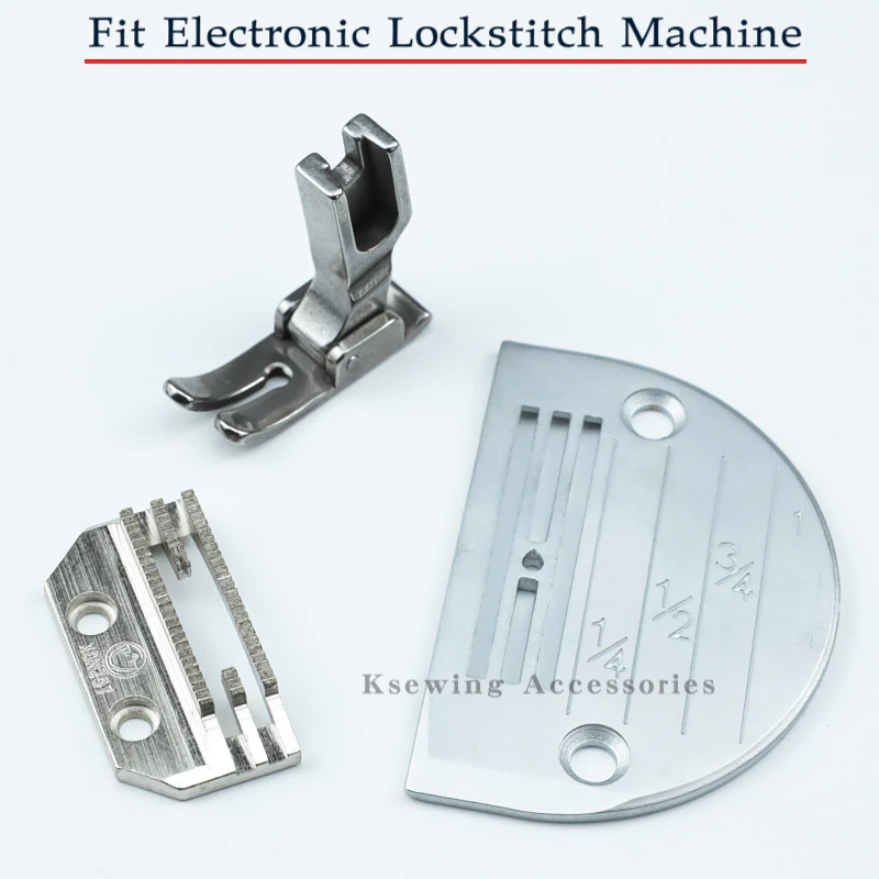 Throat Plate / Feed Dog Fit Single Needle Electronic Lockstitch Sewing Machine JUKI DDL-8700-7 9000 BROTHER S7200 JACK A3 A4