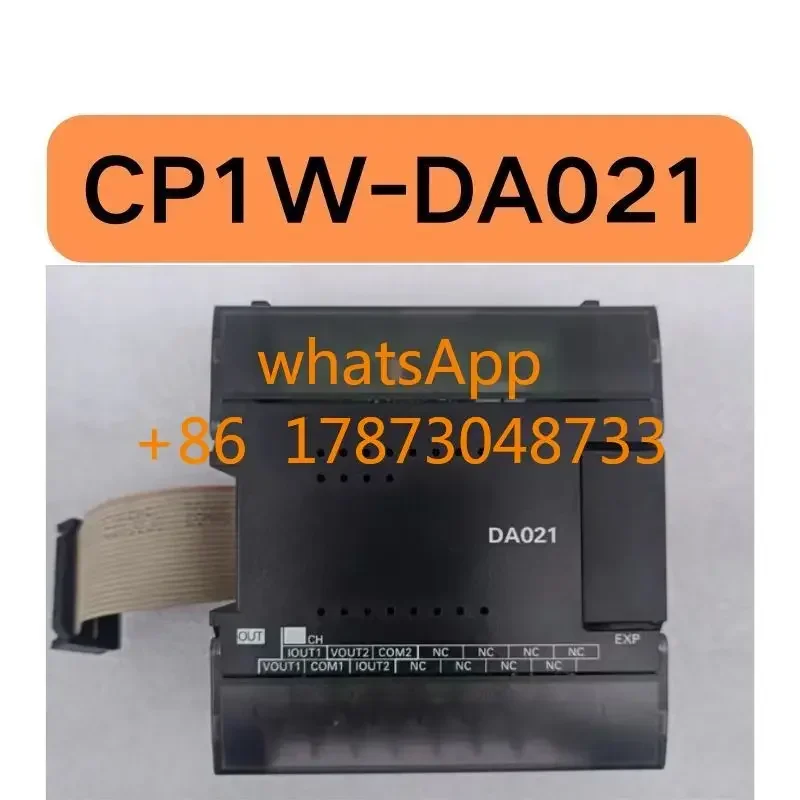 

Second hand PLC analog output unit, CP1W-DA021 tested OK, function intact