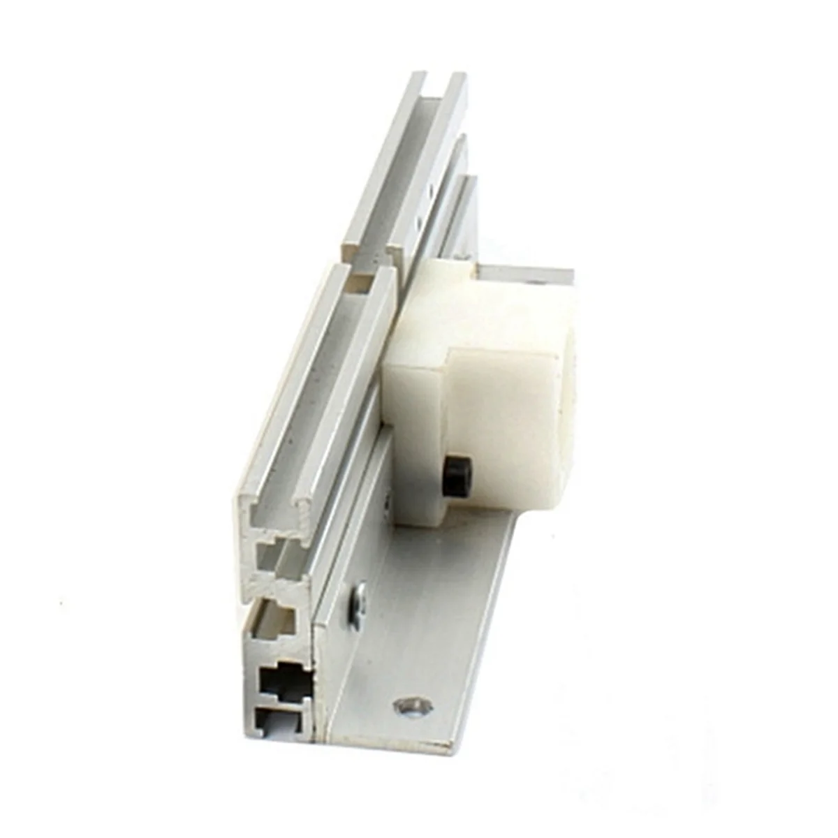 table saw Router Table Insert Plate Miter Gauge for Woodworking Table Saw Multifunctional Trimmer Engraving Machine-Silver