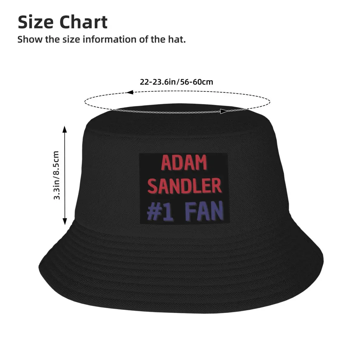 Adam Sandler - #1 Fan Bucket Hats Panama For Kids Bob Hats Autumn Fisherman Hats Summer Beach Fishing Unisex Caps