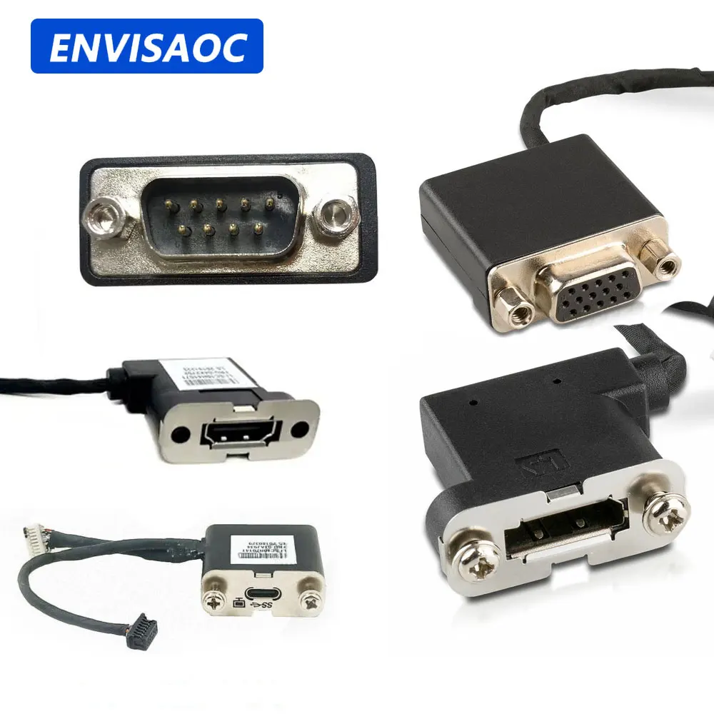 Fits For Lenovo M900 M900X M910q M910x M700 M715q M625q Desktop COM VGA DisplayPort DP USB-C TYPE-C HDMI-Compatible Jack Board