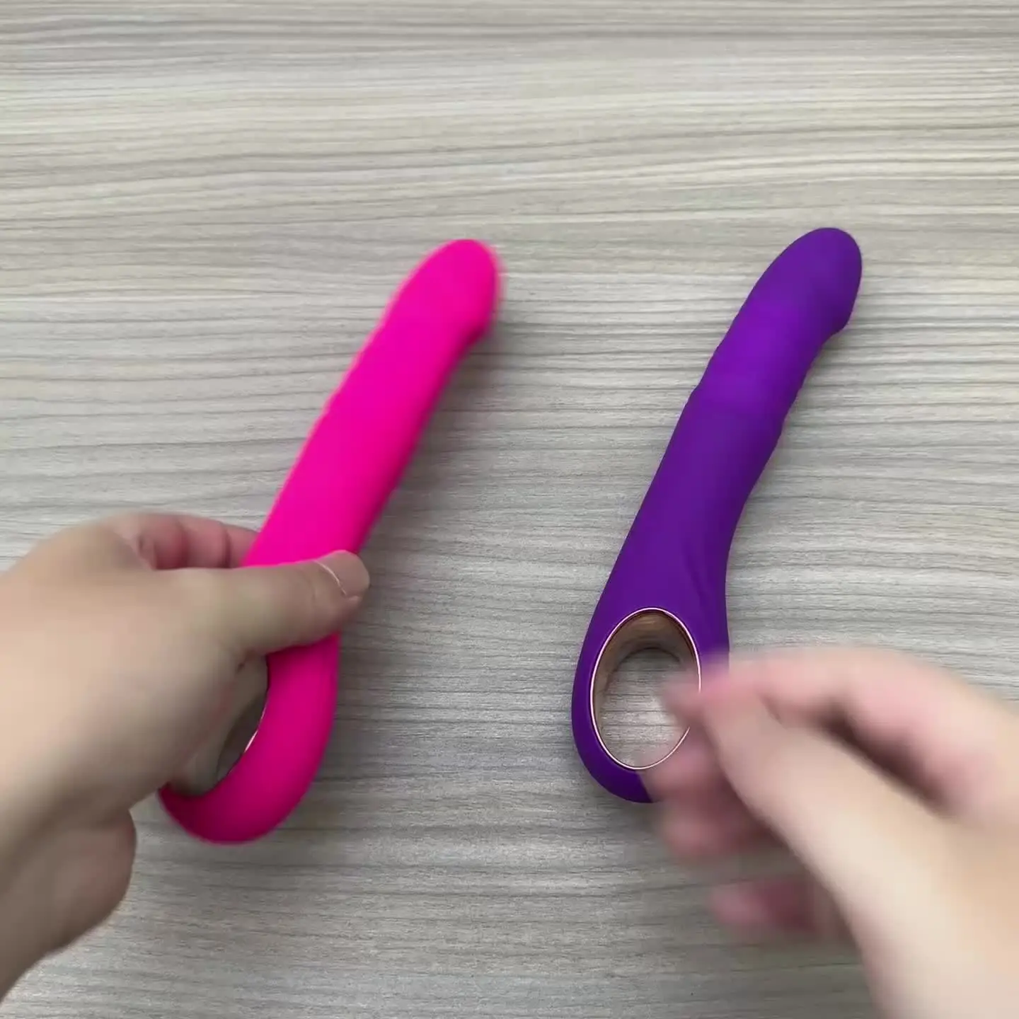 Thrusting Dildo Vibrator G pot Clitoral Anal Stimulator with 10 Thrusting Vibrating Modes Adult Sex Toy for Women Couples