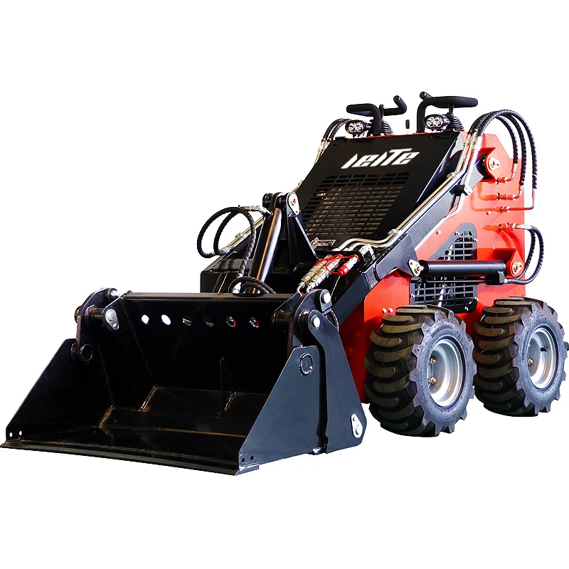 Customized Skid Steer Loader Mixing Shovel For Front End Loader Hot Sale Mini Compact Track Skid Steer Mini Loader