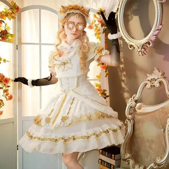 

Костюм для косплея Identity V Little Girl, кимоно Лолиты, униформа для Хэллоуина, Рождественской вечеринки, маскарада, аниме-шоу