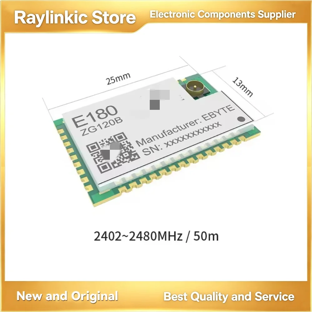 4PCS ZigBee 3.0 Wireless 2.4GHz SMD Transceiver Module EBYTE E180-Z5812SX E180-Z8910SX E180-ZTouch Link Smart Home Automation